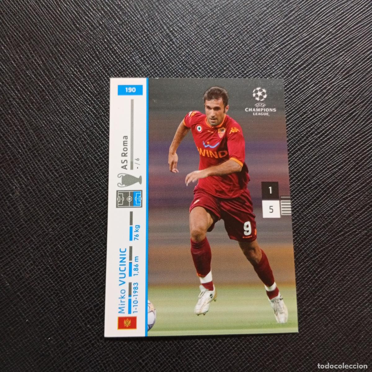 Cromos de F&uacute;tbol: 190 VUCINIC ROMA PANINI TRADING CARDS UEFA CHAMPIONS LEAGUE 2007 2008 - (MD2002-3) PG39