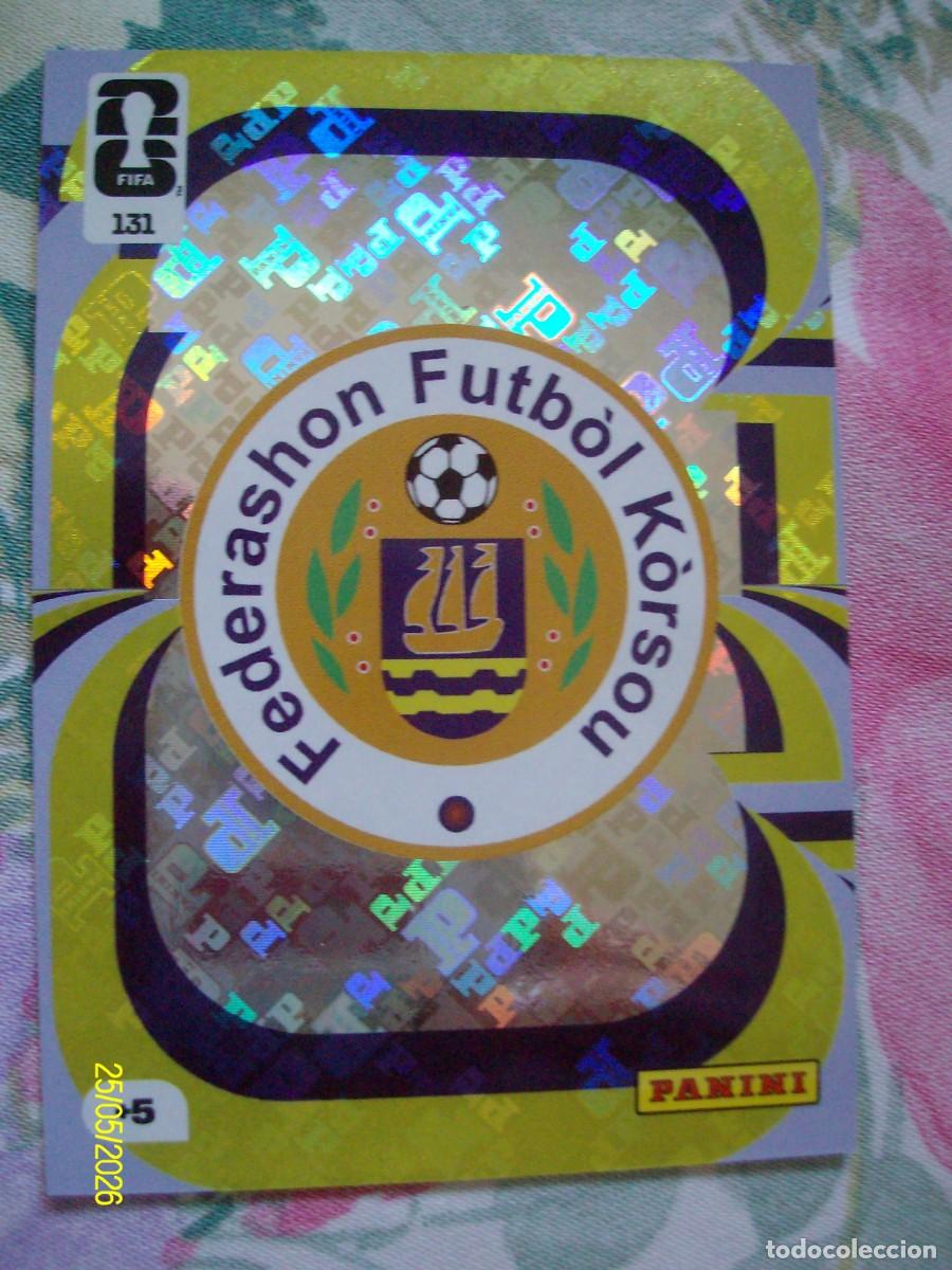 Cromos de F&uacute;tbol: ESCUDO CURAZAO N&ordm; 131 FIFA WORLD CUP 2026 PANINI ADRENALYN XL