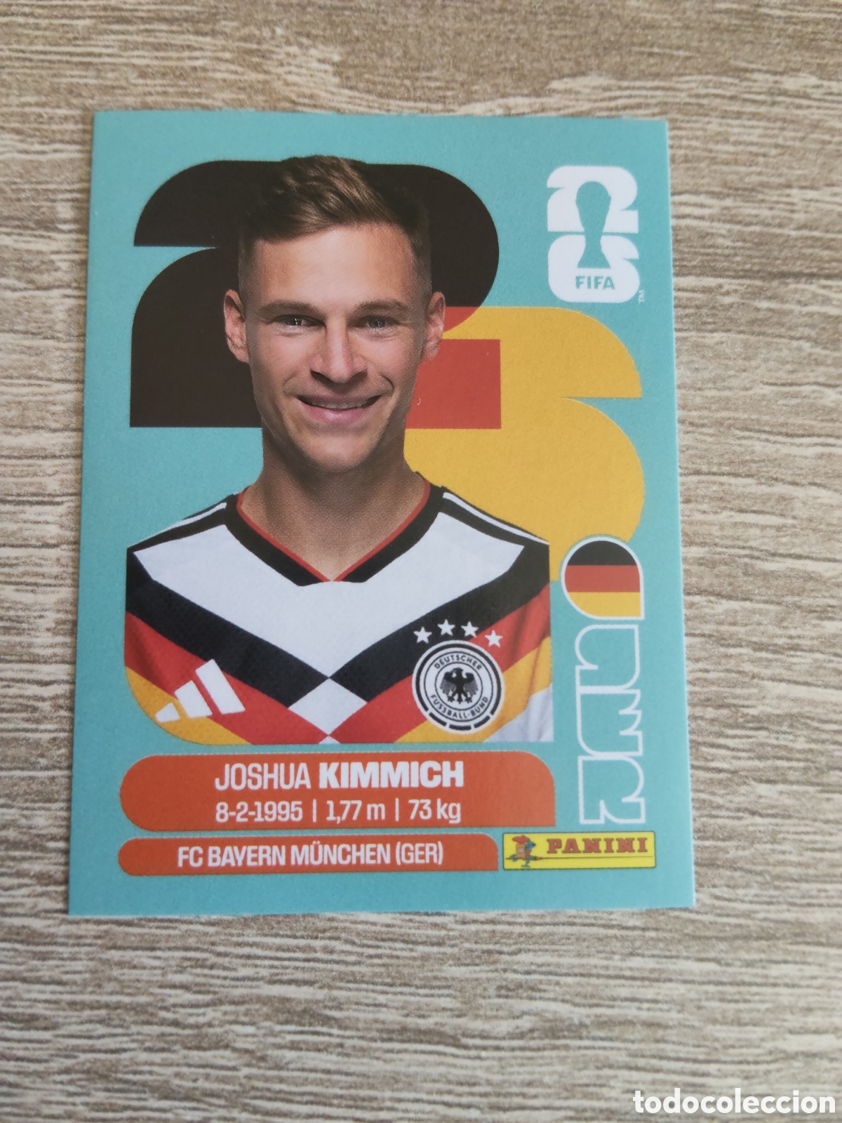 Cromos de F&uacute;tbol: Panini mundial 2026 GER 10 Joshua Kimmich Alemania