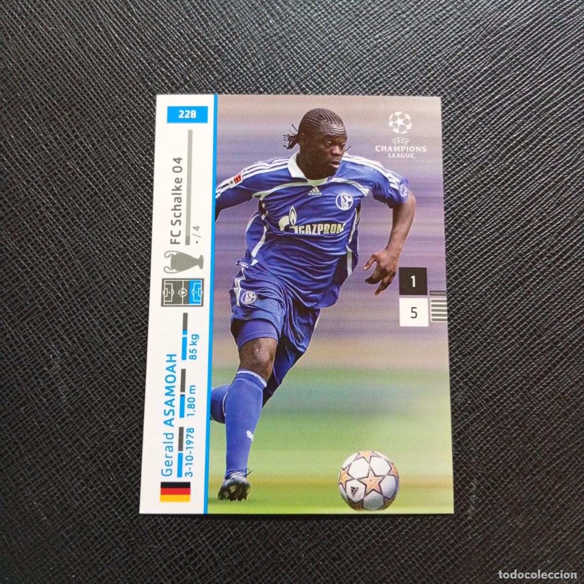Cromos de F&uacute;tbol: 228 ASAMOAH SCHALKE 04 PANINI TRADING CARDS UEFA CHAMPIONS LEAGUE 2007 2008 - (MD2002-3) PG41