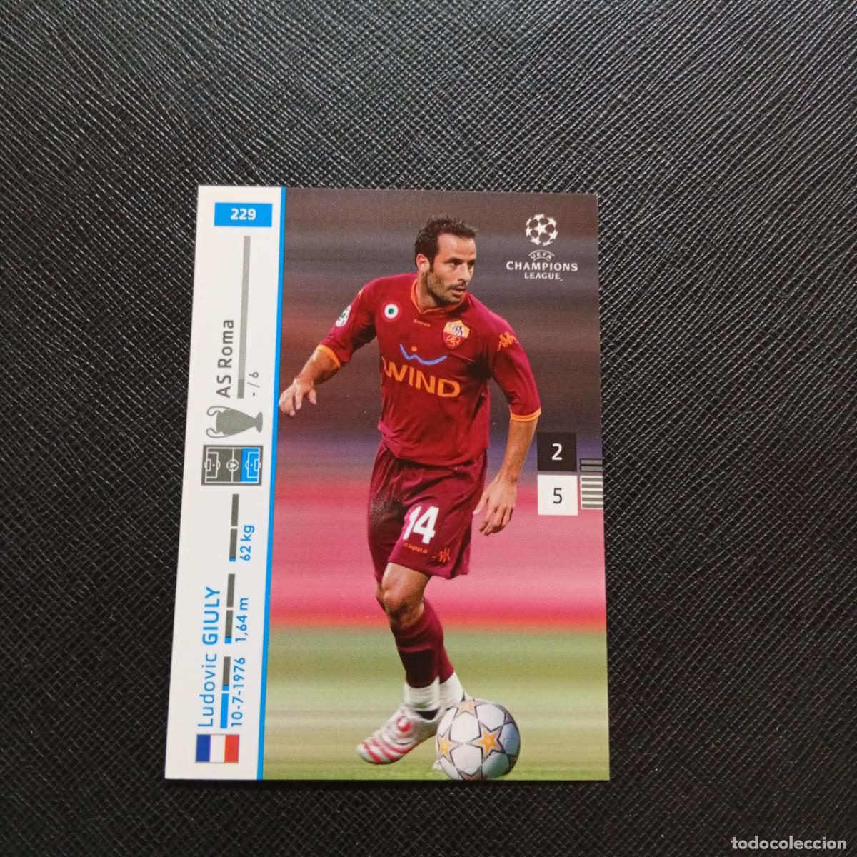Cromos de F&uacute;tbol: 229 GIULY ROMA PANINI TRADING CARDS UEFA CHAMPIONS LEAGUE 2007 2008 - (MD2002-3) PG41