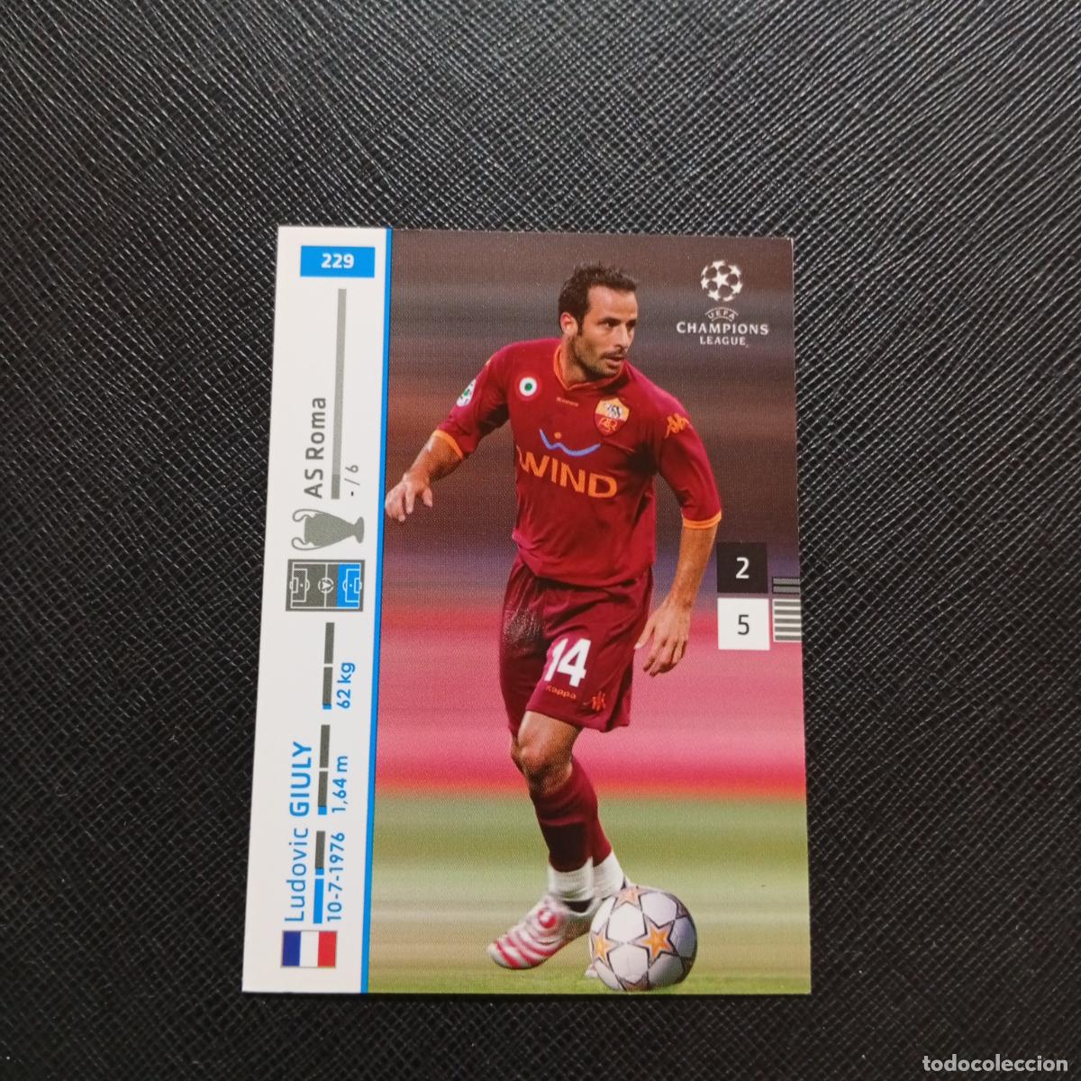 Cromos de F&uacute;tbol: 229 GIULY ROMA PANINI TRADING CARDS UEFA CHAMPIONS LEAGUE 2007 2008 - (MD2002-3) PG41 B