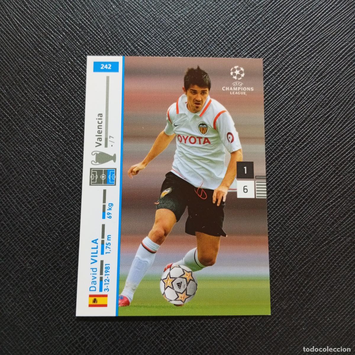 Cromos de F&uacute;tbol: 242 VILLA VALENCIA PANINI TRADING CARDS UEFA CHAMPIONS LEAGUE 2007 2008 - (MD2002-3) PG41