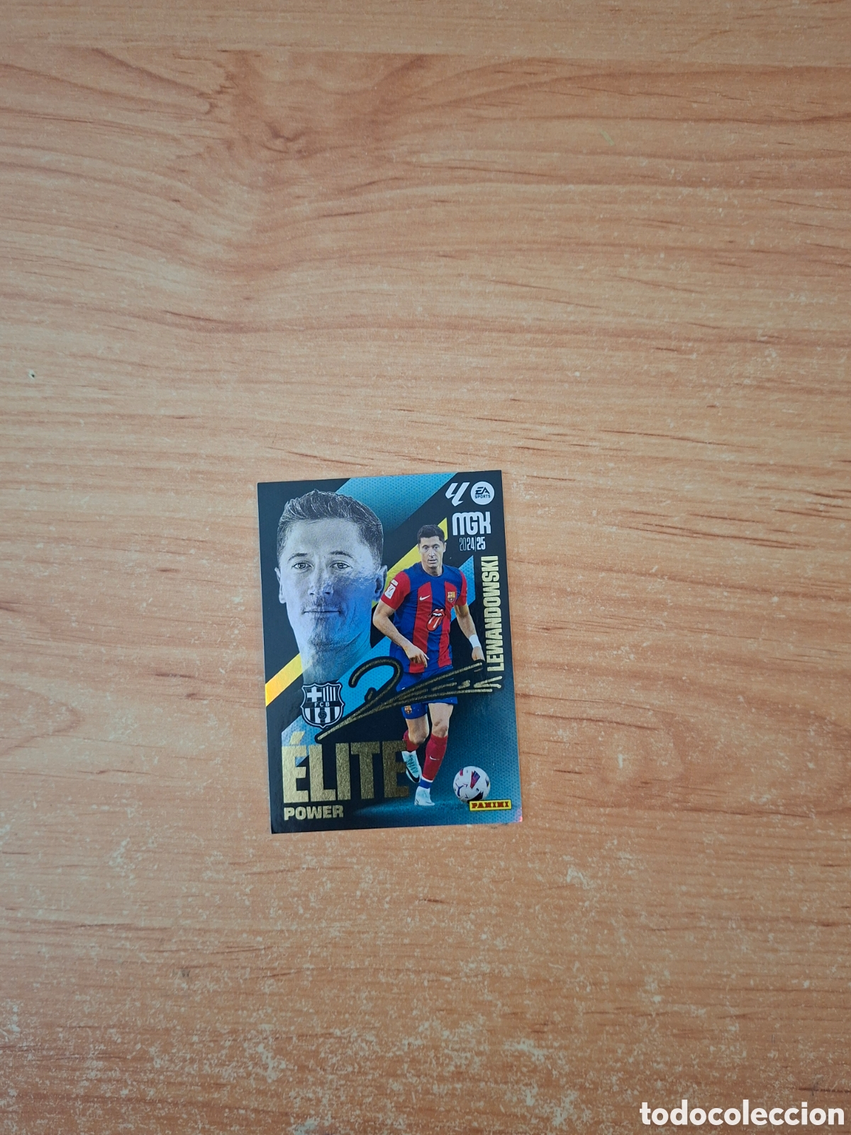 Fu&szlig;ball-Sticker: Megacracs 24 25 levandoski Barcelona firmado elite power sin pegar ver fotos