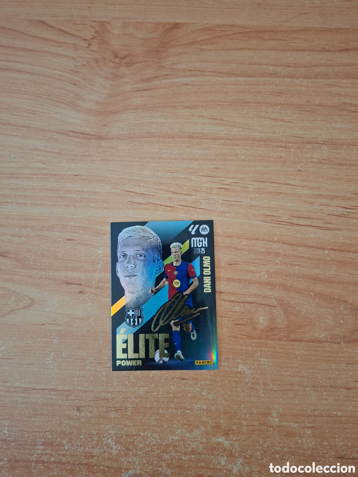 Football Stickers: Megacracs 24 25 dani olmo barcelona firmado elite power sin pegar ver fotos
