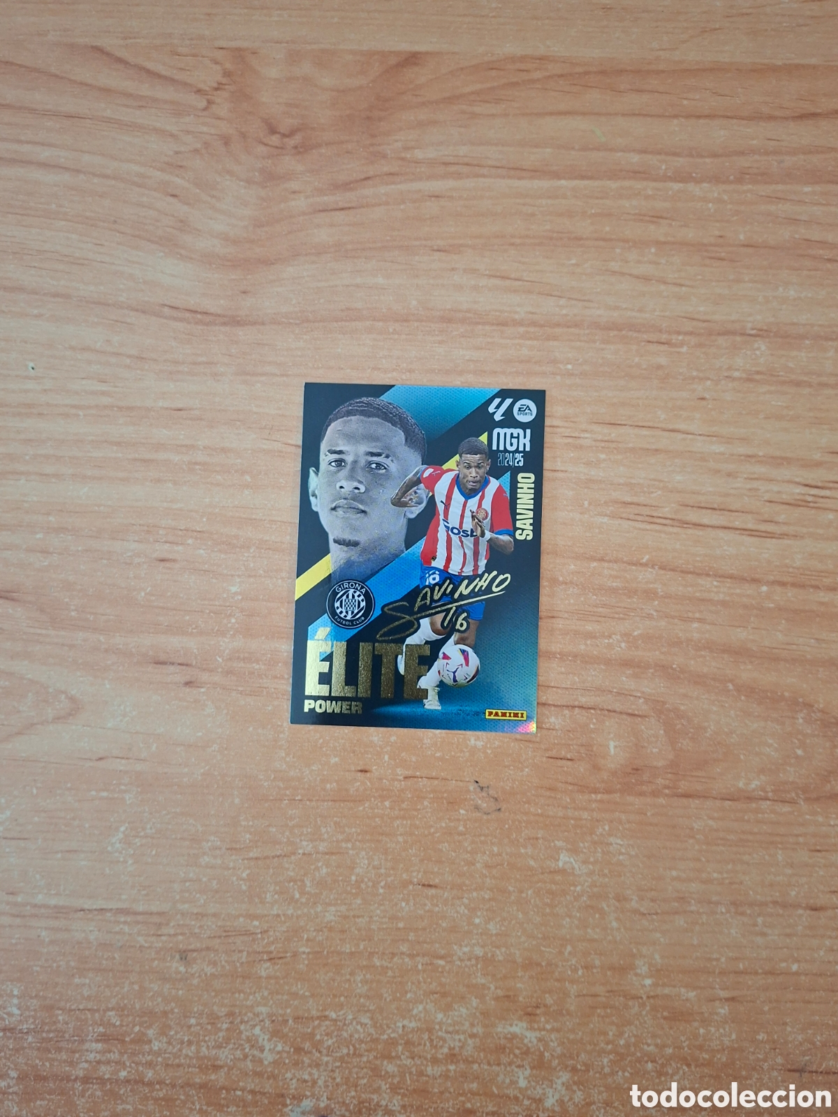 Cromos de F&uacute;tbol: Megacracs 24 25 savinho girona firmado elite power sin pegar ver fotos