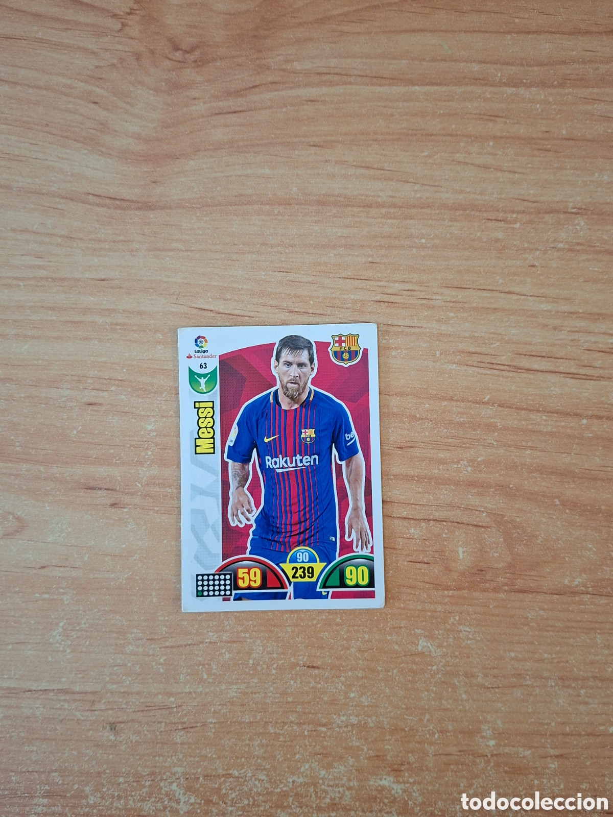 Cromos de Futebol: Adrenalyn 17 18 messi Barcelona sin pegar ver fotos