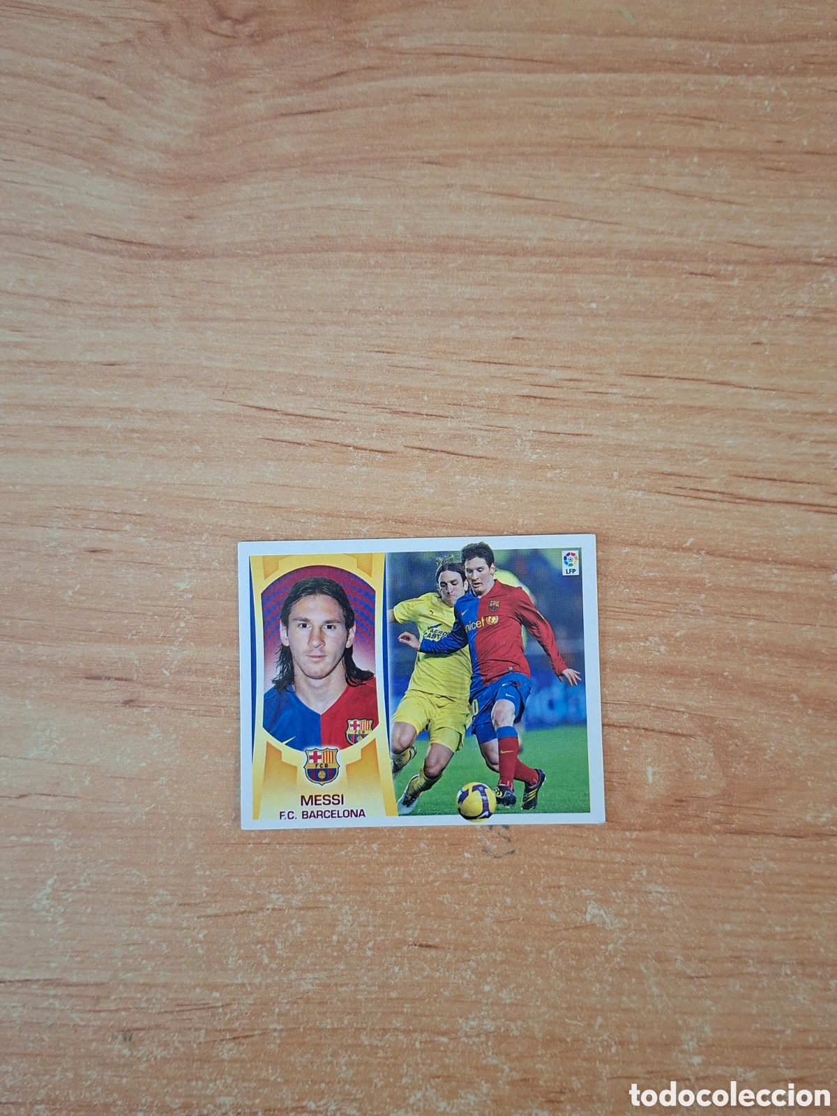 Football Stickers: Este 09 10 messi Barcelona sin pegar ver fotos