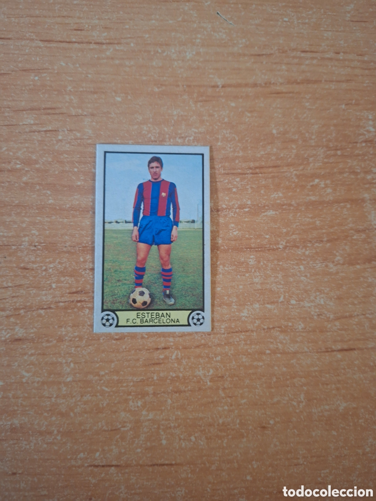 Cromos de F&uacute;tbol: Este 79 80 esteban Barcelona buen estado sin pegar ver fotos