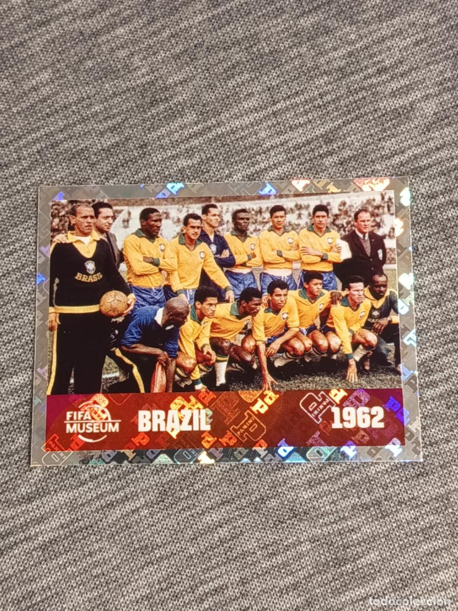 Cromos de F&uacute;tbol: ALINEACION CAMPEONA BRASIL 1962 FWC 12 STICKER MUNDIAL 2026 PANINI FIFA WORLD CUP NUEVO
