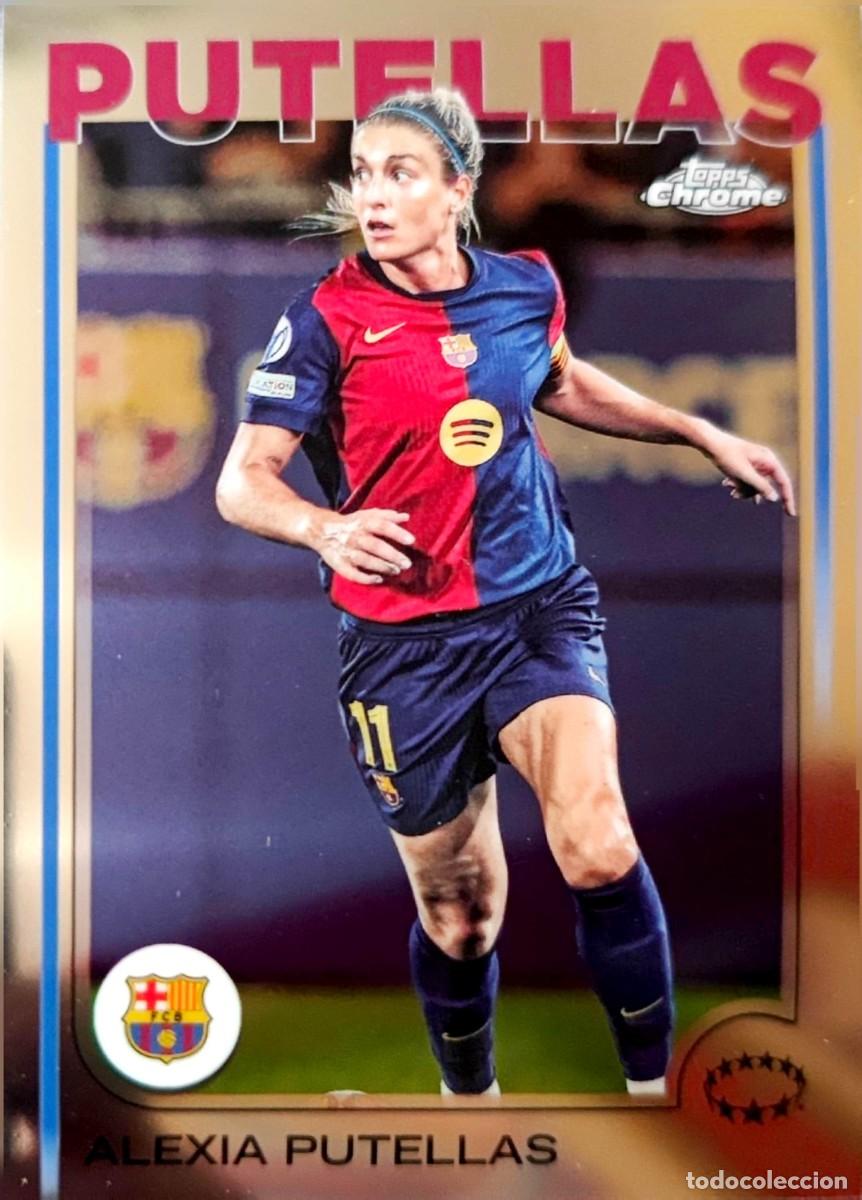 Cromos de F&uacute;tbol: 11 Alexia Putellas - FC Barcelona - Topps Chrome UWCL 2024 2025 24 25
