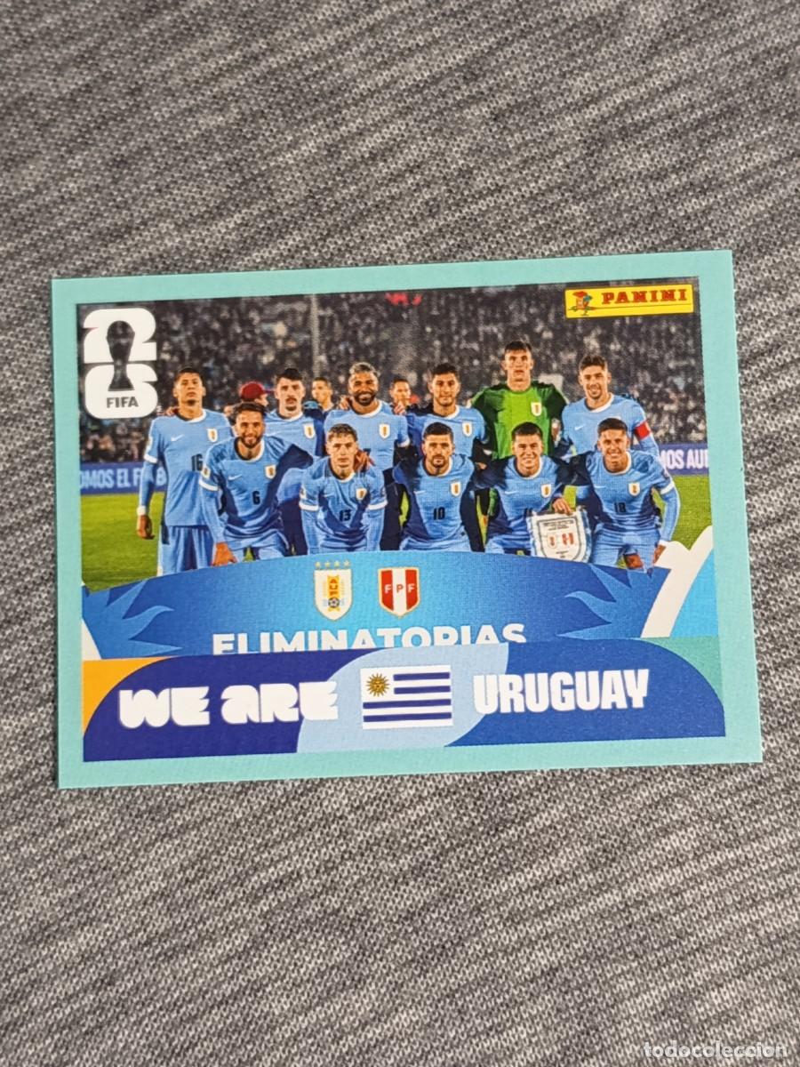 Cromos de F&uacute;tbol: ALINEACION URUGUAY URU 13 STICKER MUNDIAL 2026 PANINI FIFA WORLD CUP NUEVO