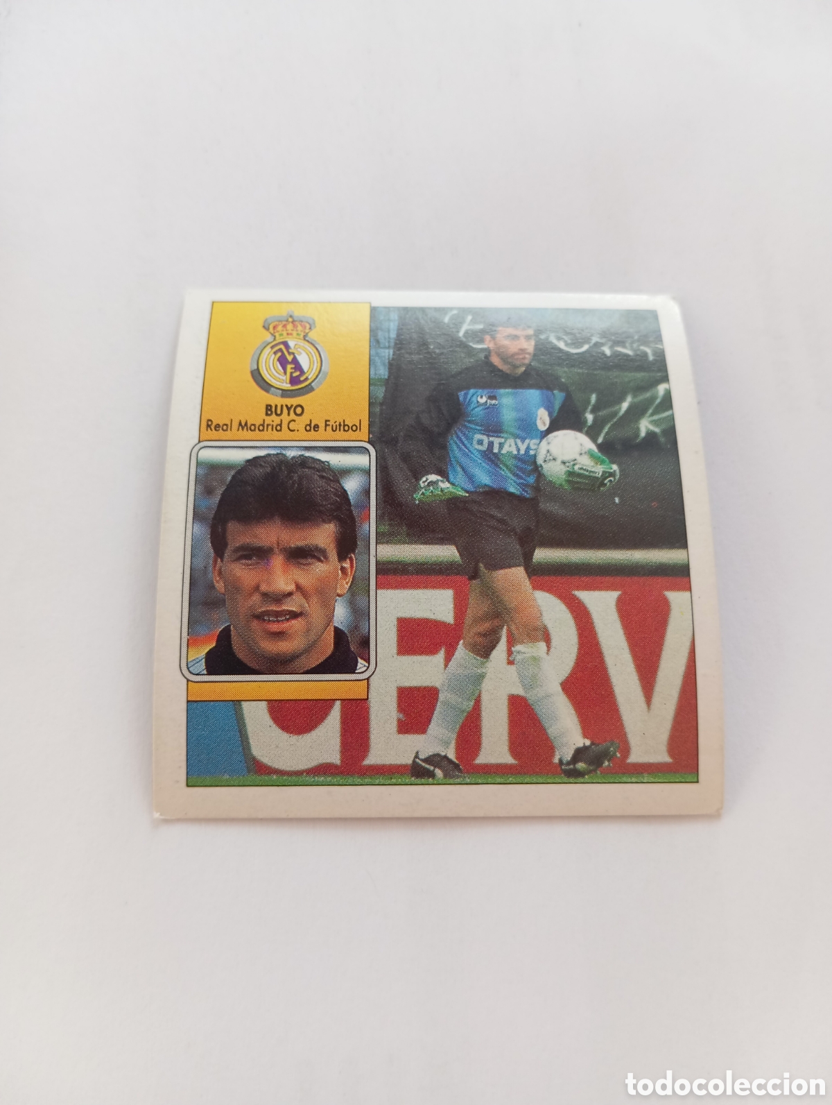 Cromos de F&uacute;tbol: BUYO Real Madrid Liga Este 1992 1993 Panini 92 93 NUEVO SIN PEGAR