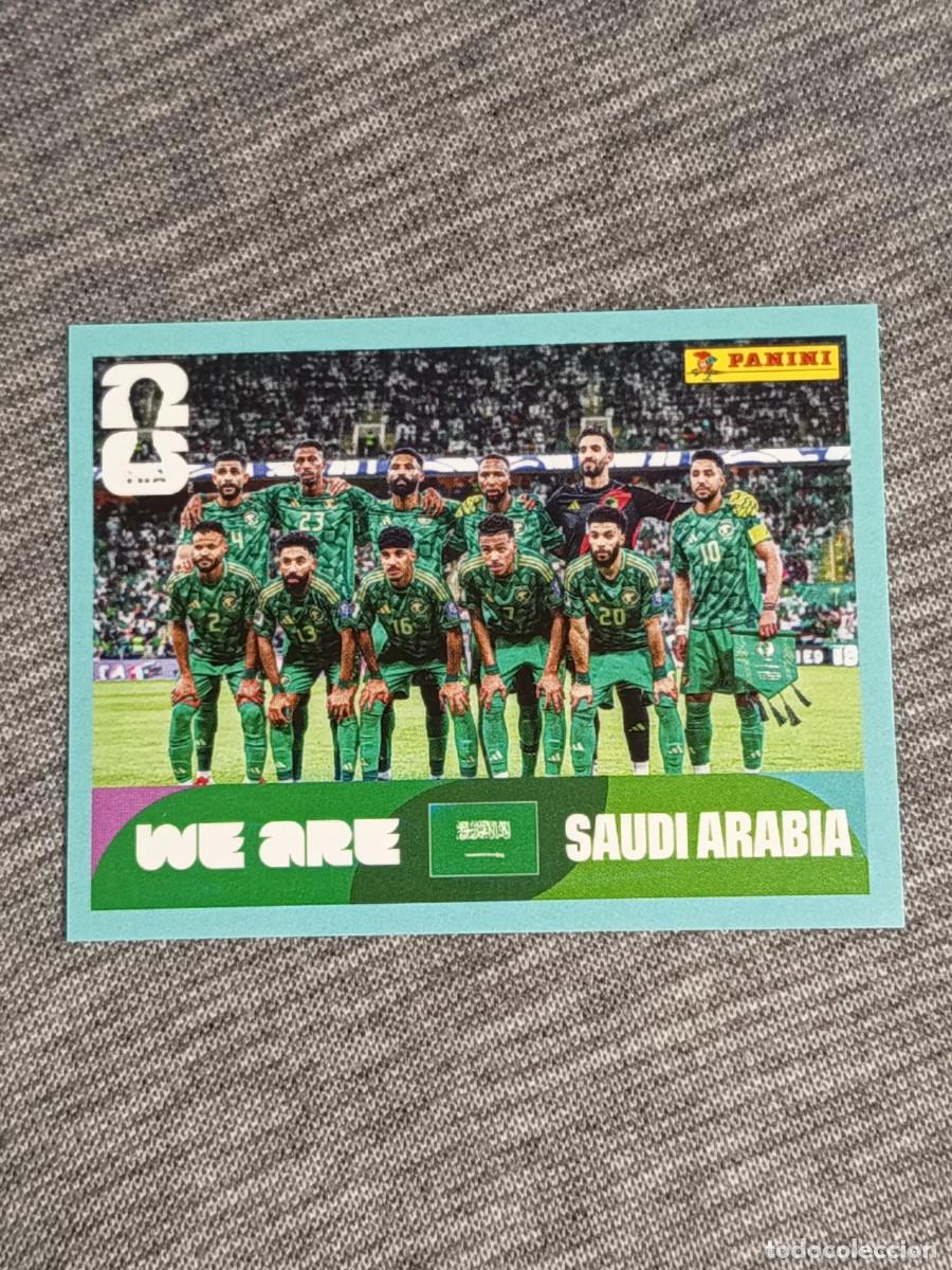 Cromos de F&uacute;tbol: ALINEACION ARABIA SAUDI KSA 13 STICKER MUNDIAL 2026 PANINI FIFA WORLD CUP NUEVO