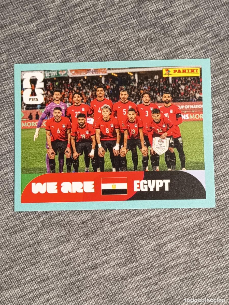 Cromos de F&uacute;tbol: ALINEACION EGIPTO EGY 13 STICKER MUNDIAL 2026 PANINI FIFA WORLD CUP NUEVO