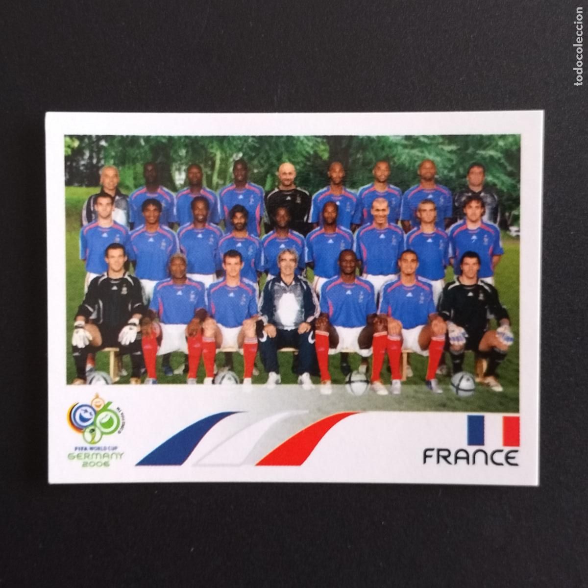 Cromos de F&uacute;tbol: 454 SELECCION EQUIPO FRANCIA CROMOS FIFA WORLD CUP GERMANY 2006 MUNDIAL FUTBOL ALEMANIA PANINI