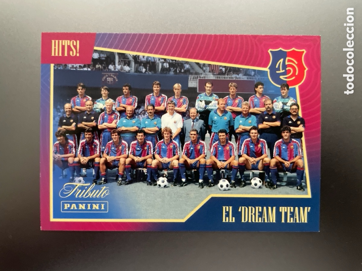 Cromos de F&uacute;tbol: El Dream Team 50 Hits! Tributo Panini 125 Aniversario FC Barcelona