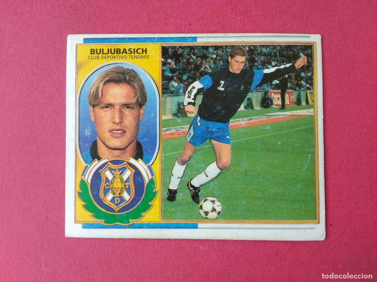 Cromos de F&uacute;tbol: CROMOS EDICIONES ESTE LIGA 96 97 1996 1997 CROMO BAJA NUNCA PEGADO BULJUBASICH TENERIFE