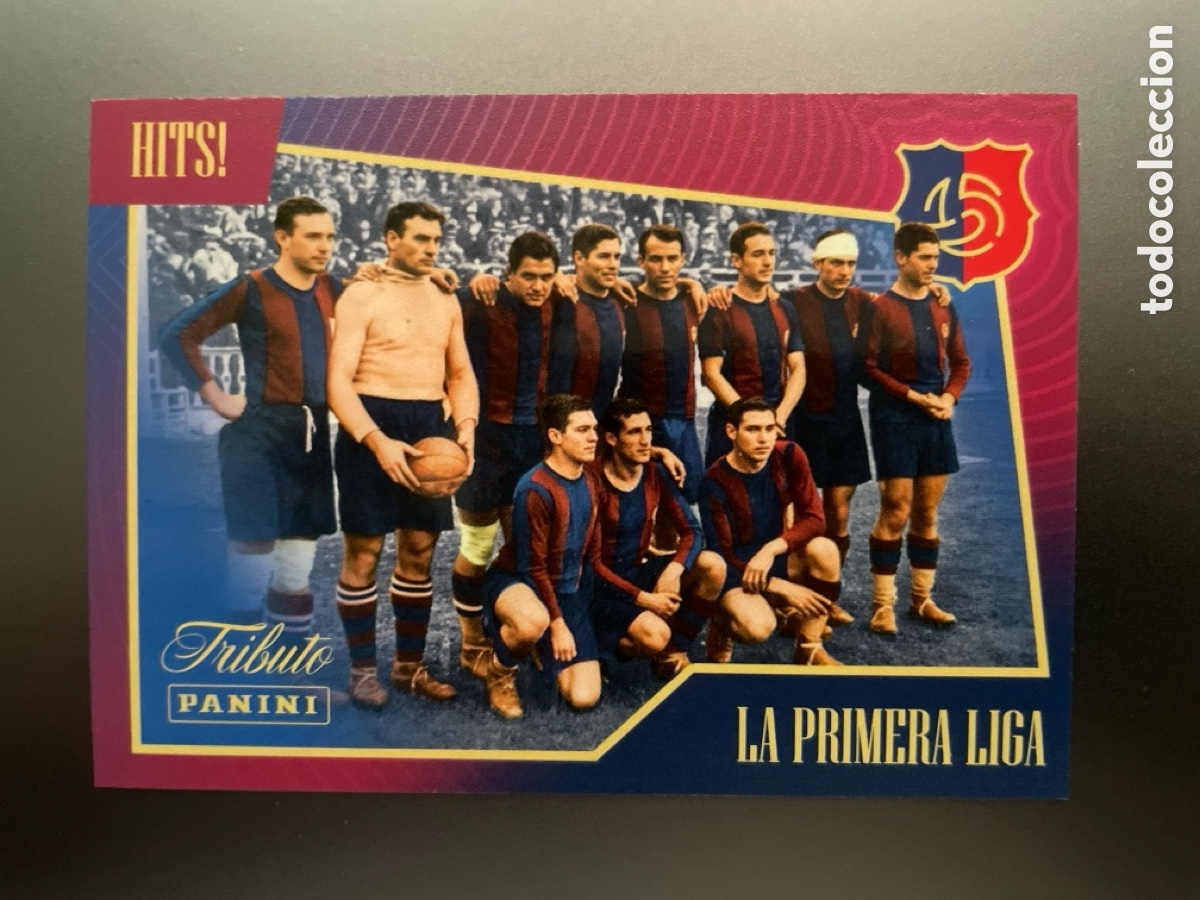 Cromos de F&uacute;tbol: La Primera Liga 43 Hits! Tributo Panini 125 Aniversario FC Barcelona