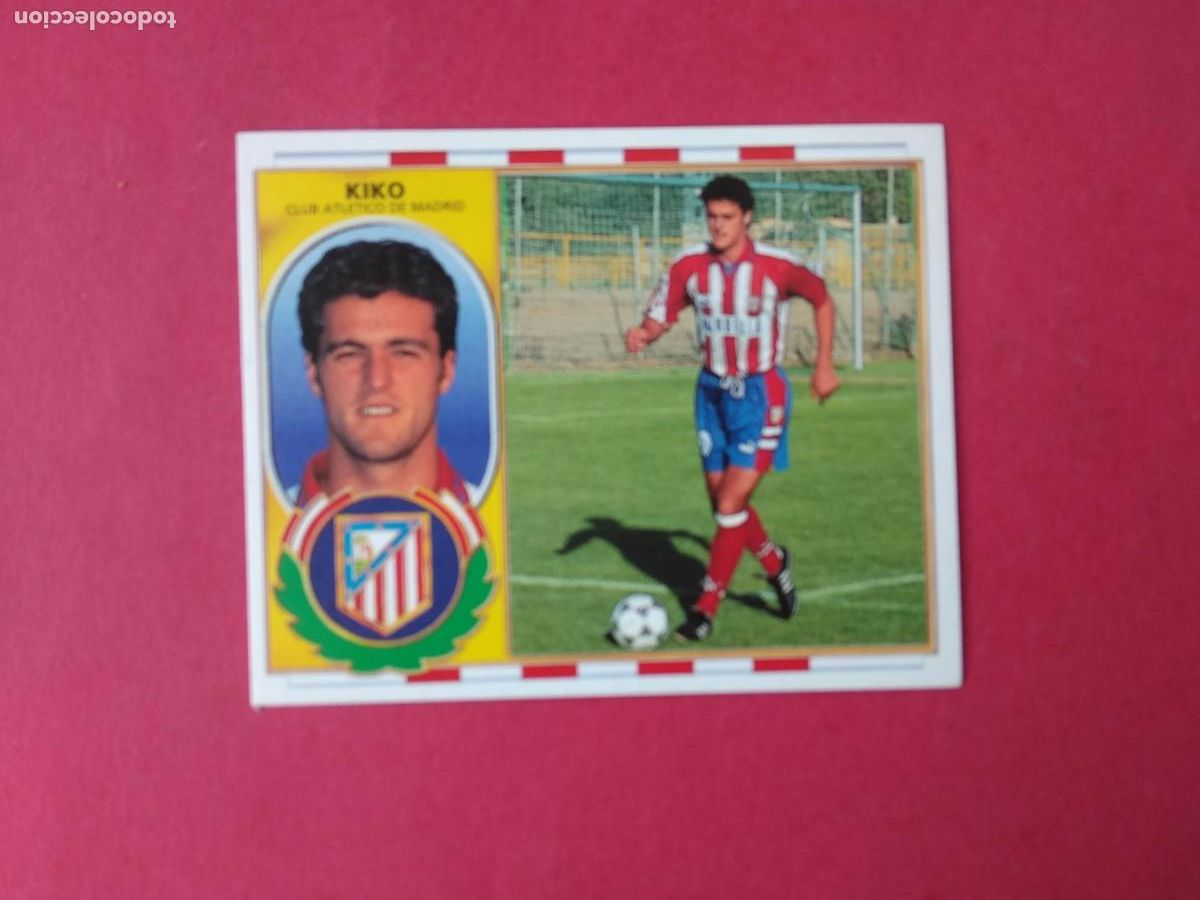 Cromos de F&uacute;tbol: EDICIONES ESTE LIGA 96 97 1996 1997 CROMO NUNCA PEGADO ATLETICO DE MADRID , KIKO NARVAEZ