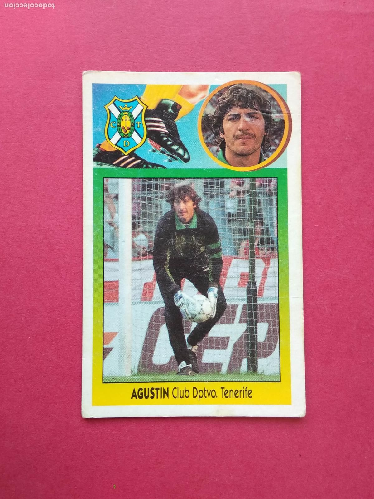 Cromos de F&uacute;tbol: EDICIONES ESTE LIGA 93 94 1993 1994 CROMO DE CARTON NUNCA PEGADO TENERIFE , AGUSTIN