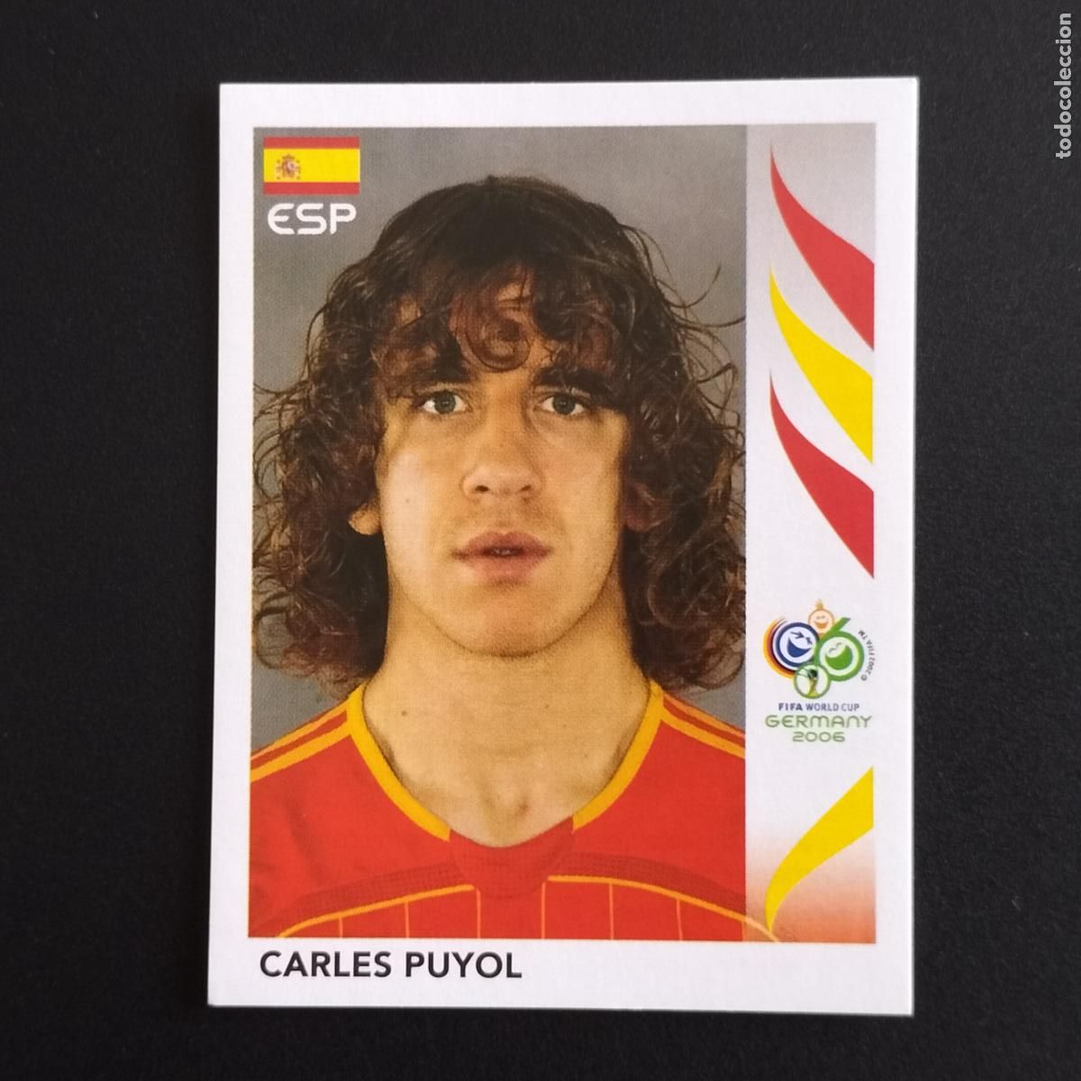 Cromos de F&uacute;tbol: 536 CARLES PUYOL ESPA&Ntilde;A CROMOS FIFA WORLD CUP GERMANY 2006 MUNDIAL FUTBOL ALEMANIA PANINI