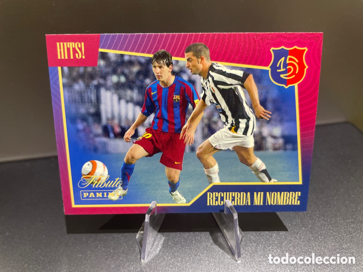 Cromos de F&uacute;tbol: Messi Recuerda mi Nombre 54 Hits! Tributo Panini 125 Aniversario FC Barcelona