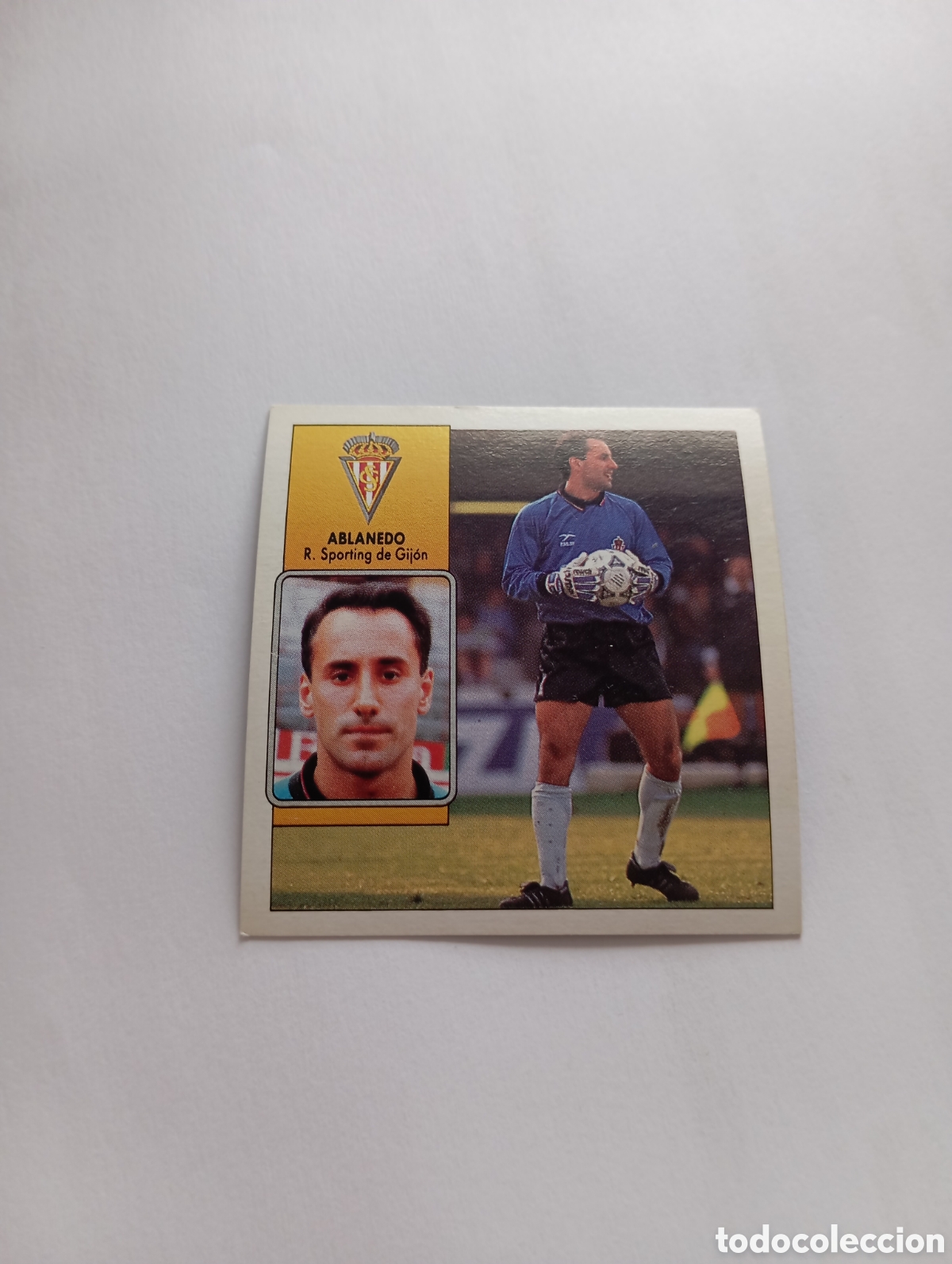 Cromos de F&uacute;tbol: ABLANEDO Sporting de Gij&oacute;n Liga Este 1992 1993 Panini 92 93 NUEVO SIN PEGAR