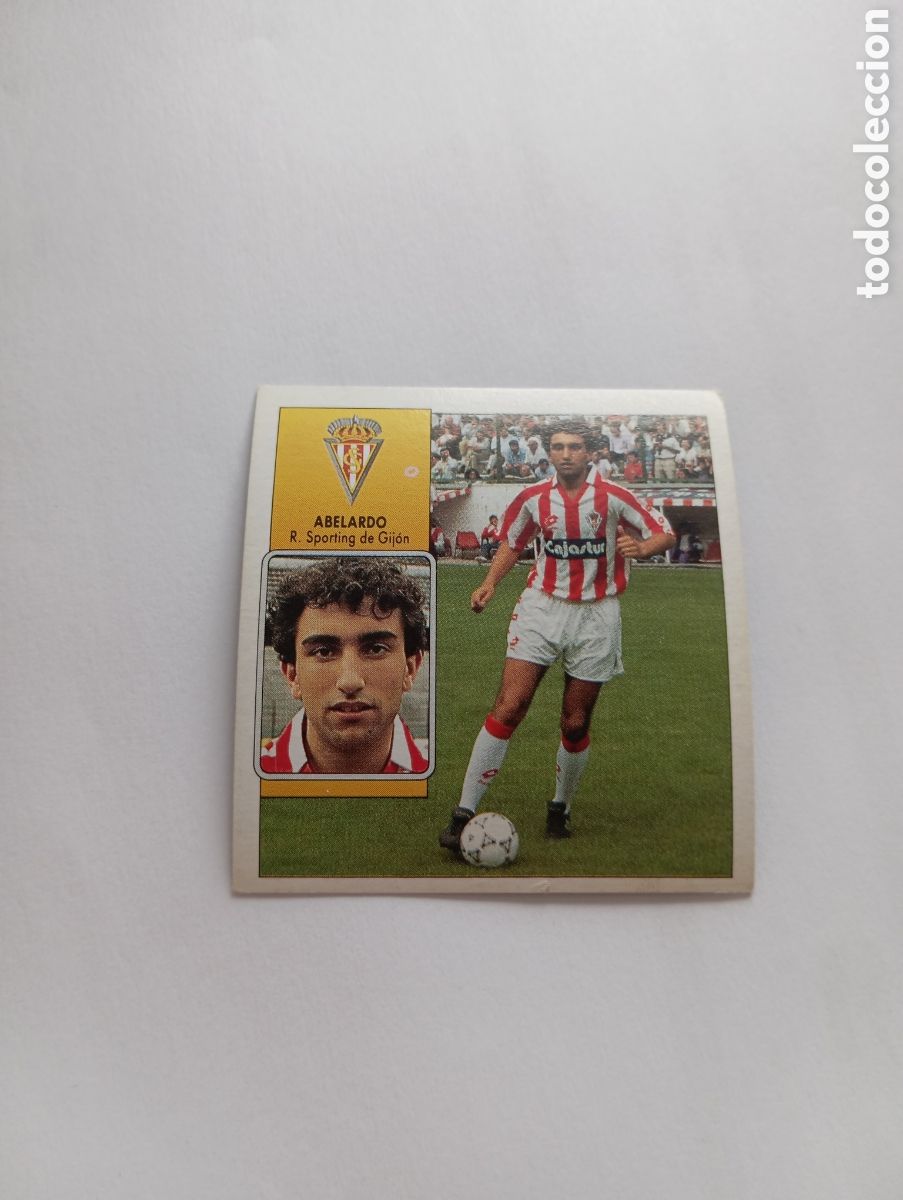 Cromos de F&uacute;tbol: ABELARDO Sporting de Gij&oacute;n Liga Este 1992 1993 Panini 92 93 NUEVO SIN PEGAR