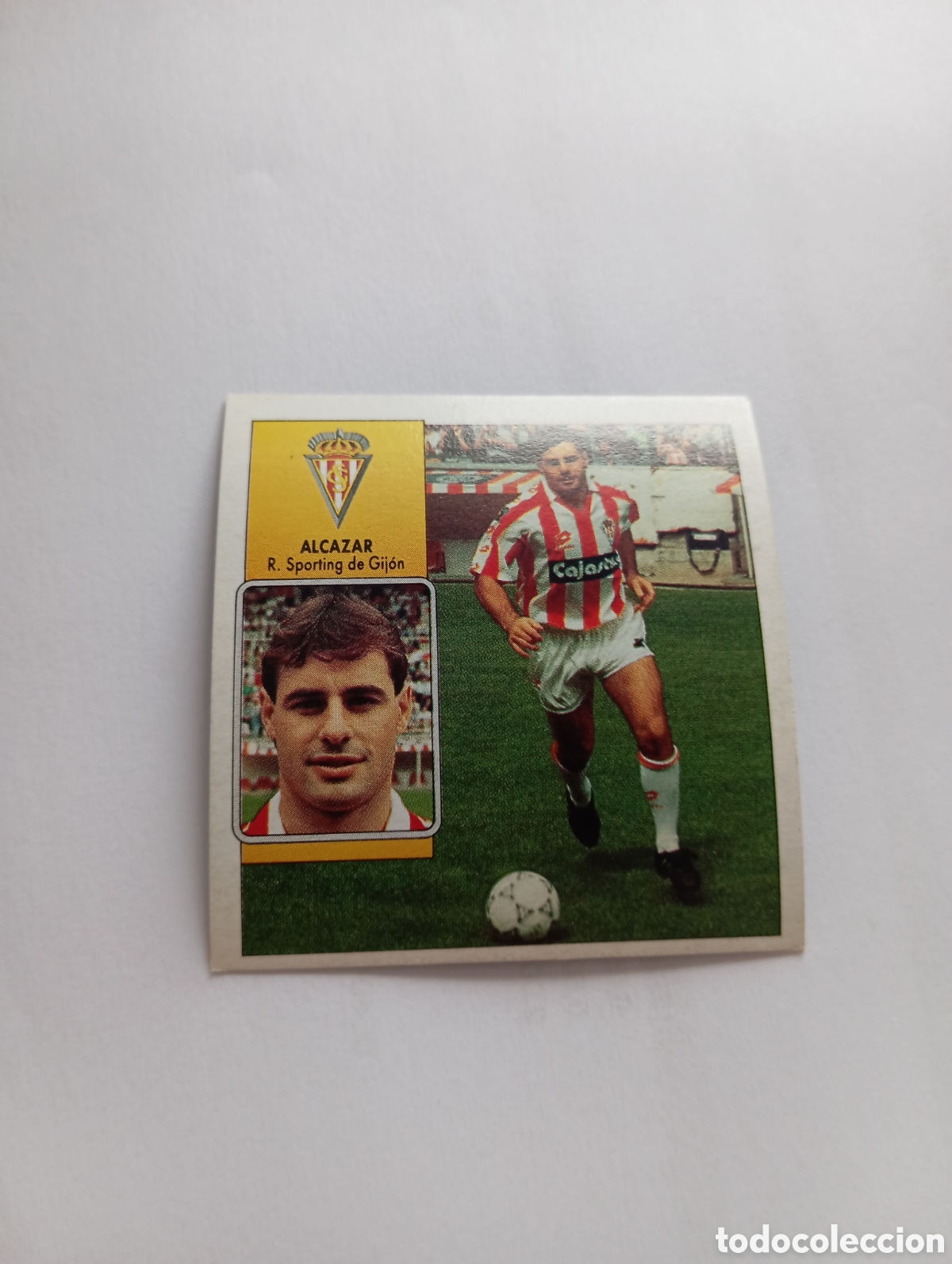 Cromos de F&uacute;tbol: ALCAZAR Sporting de Gij&oacute;n Liga Este 1992 1993 Panini 92 93 NUEVO SIN PEGAR