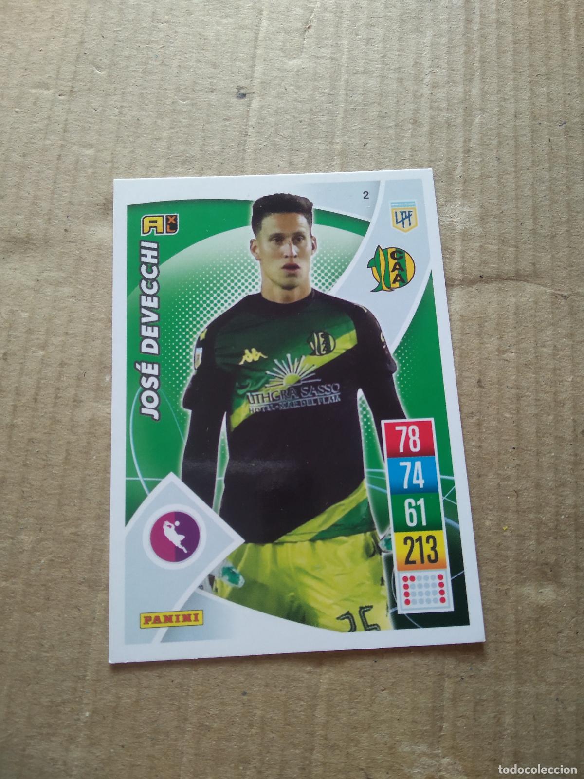 Cromos de F&uacute;tbol: 2 JOSE DEVECCHI ALDOSIVI CROMO FUTBOL ARGENTINO 21-22 PANINI LIGA ARGENTINA 2021-2022