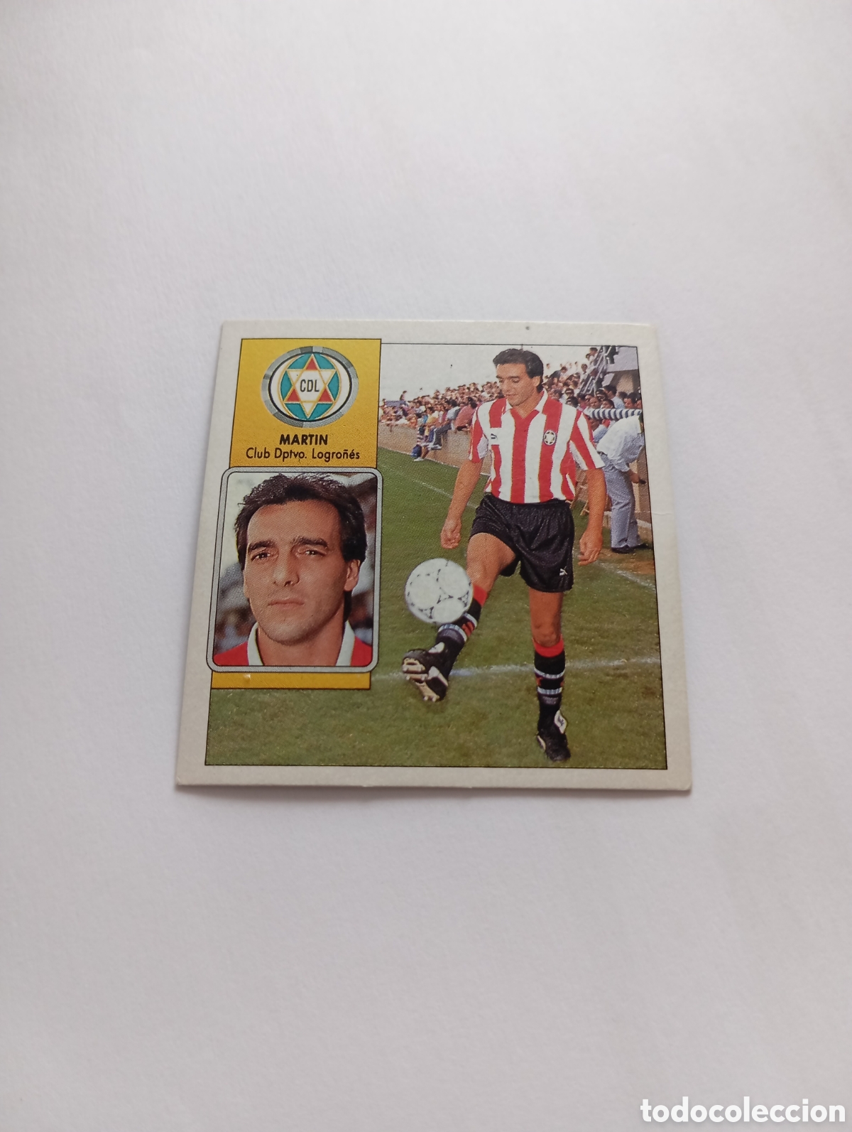 Cromos de F&uacute;tbol: MARTIN Logro&ntilde;&eacute;s Liga Este 1992 1993 Panini 92 93 NUEVO SIN PEGAR