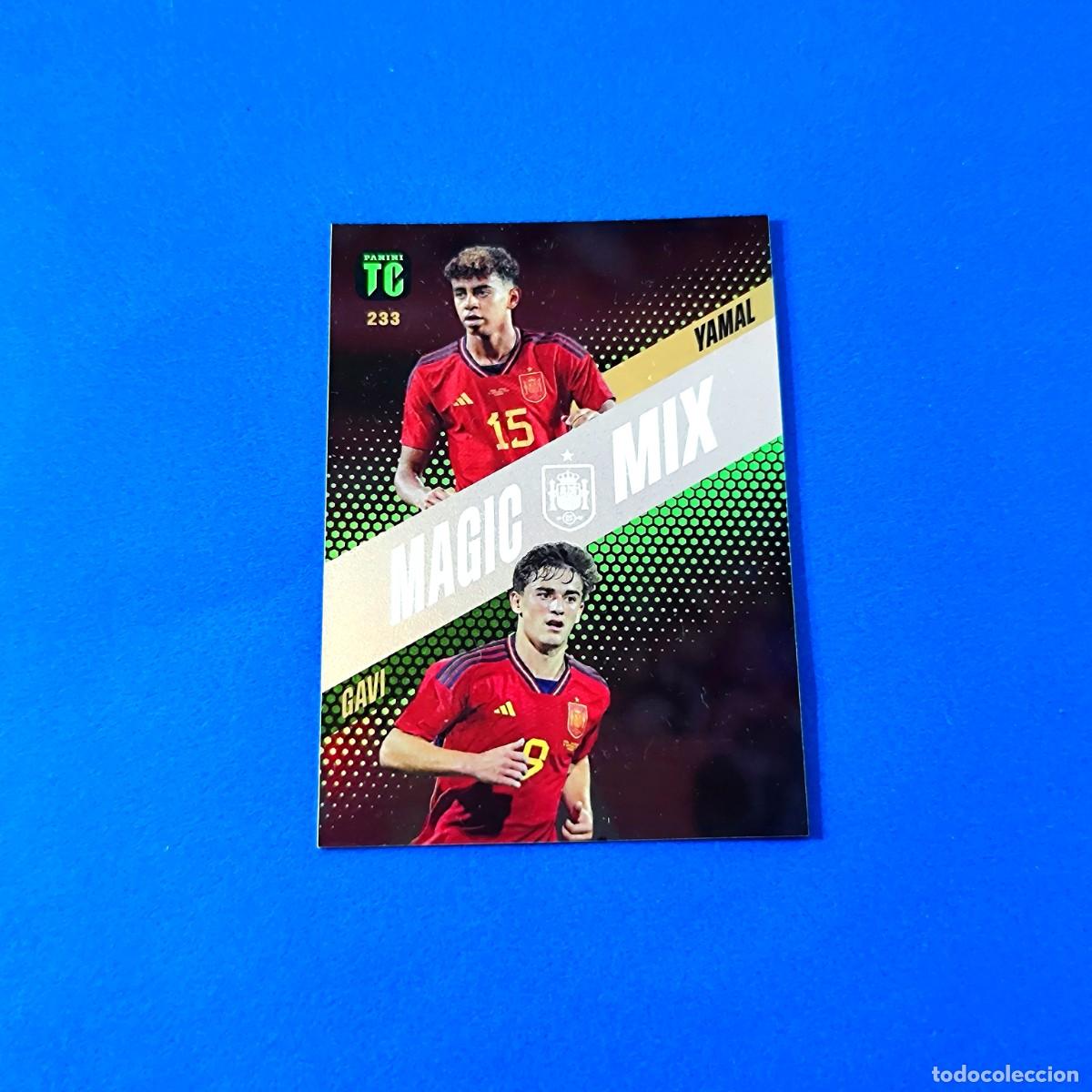 Cromos de F&uacute;tbol: TOP CLASS 2024 Card Magic Mix Lamine Yamal - Gavi 233 Espa&ntilde;a Panini