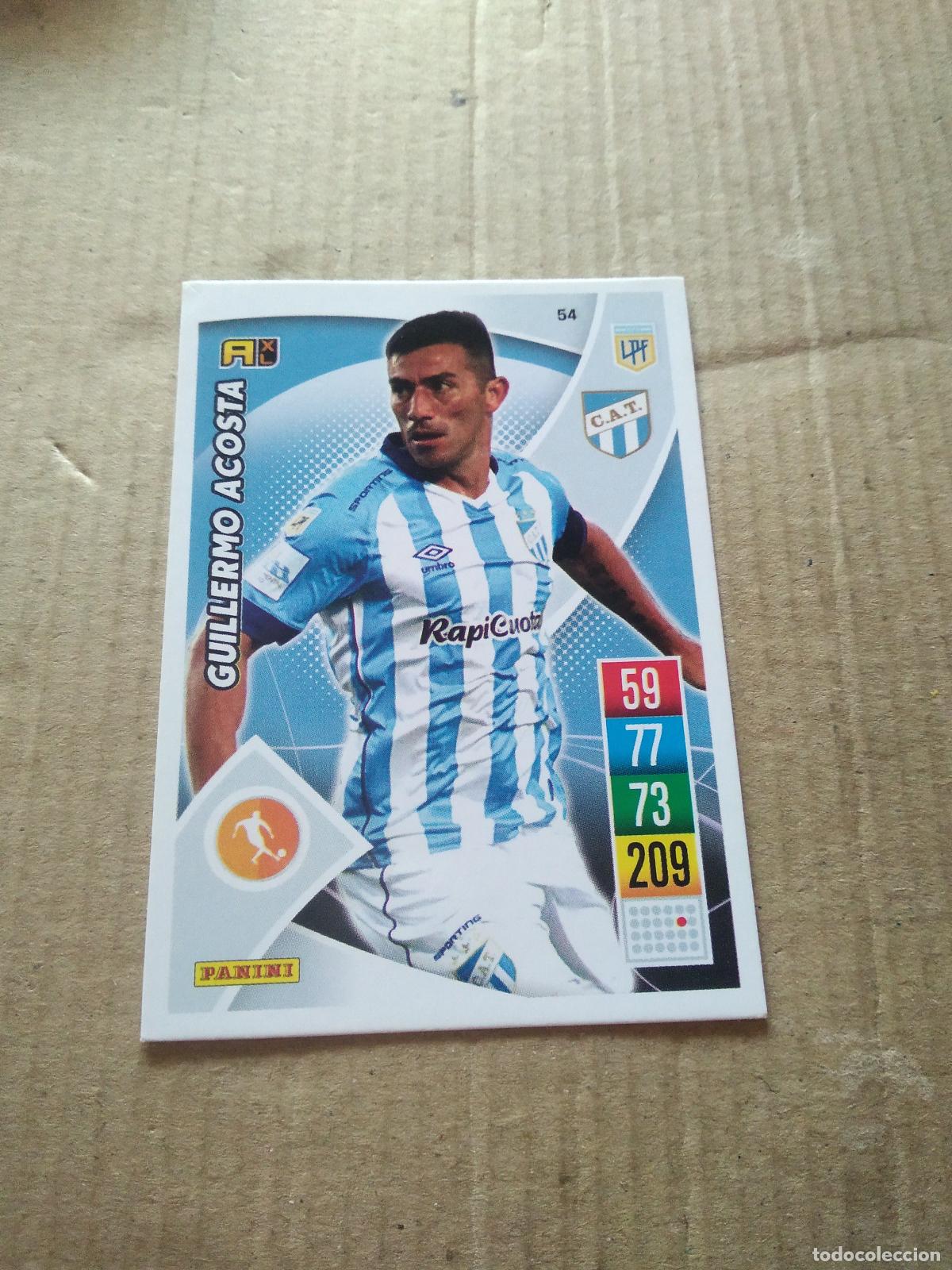 Cromos de F&uacute;tbol: 54 GUILLERMO ACOSTA ATLETICO TUCUMAN CROMO FUTBOL ARGENTINO 21-22 PANINI ARGENTINA 2021-2022