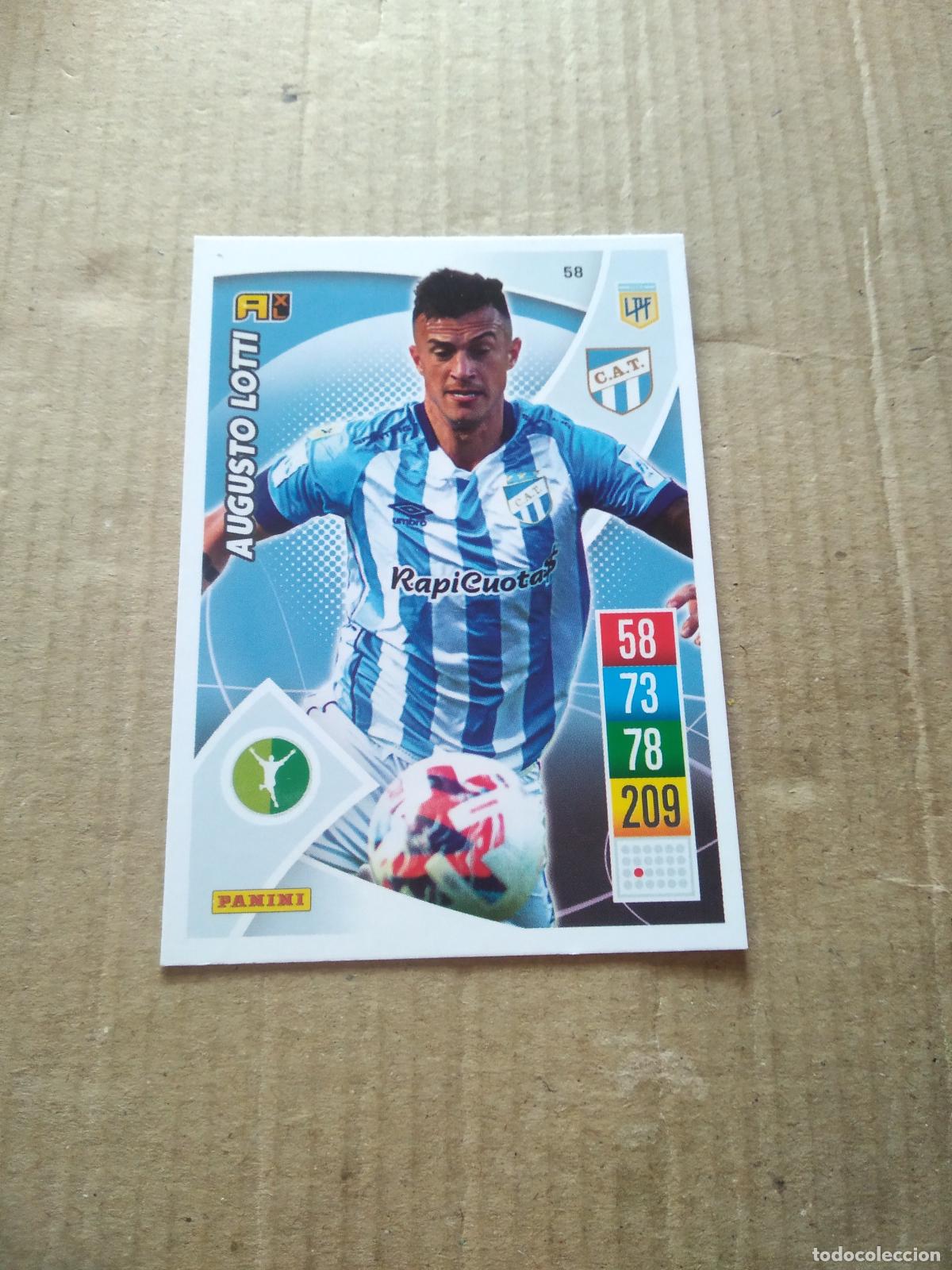 Cromos de F&uacute;tbol: 58 AUGUSTO LOTTI ATLETICO TUCUMAN CROMO FUTBOL ARGENTINO 21-22 PANINI LIGA ARGENTINA 2021-2022