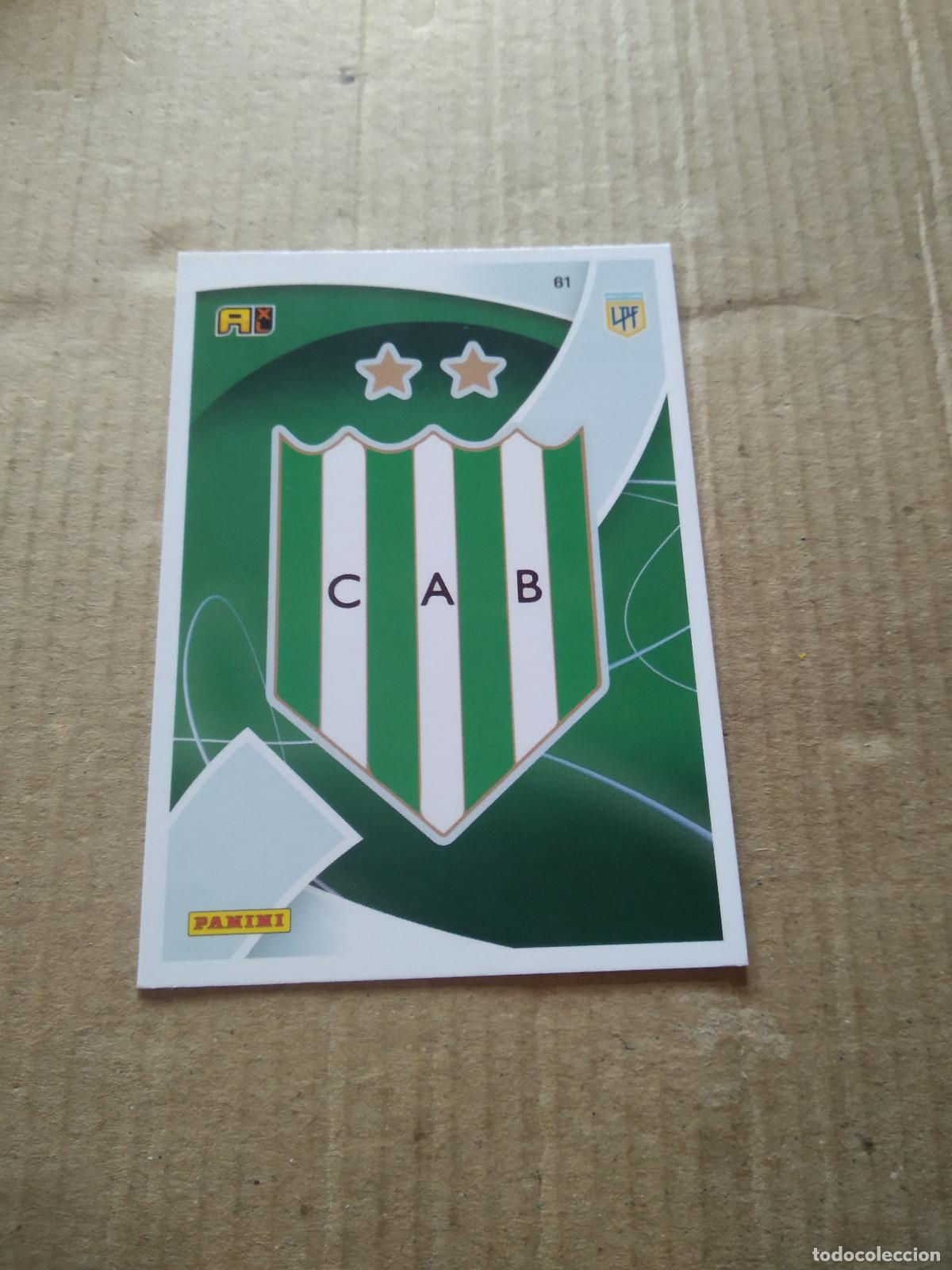 Cromos de F&uacute;tbol: 61 ESCUDO BANFIELD CROMO FUTBOL ARGENTINO 21-22 PANINI LIGA ARGENTINA 2021-2022