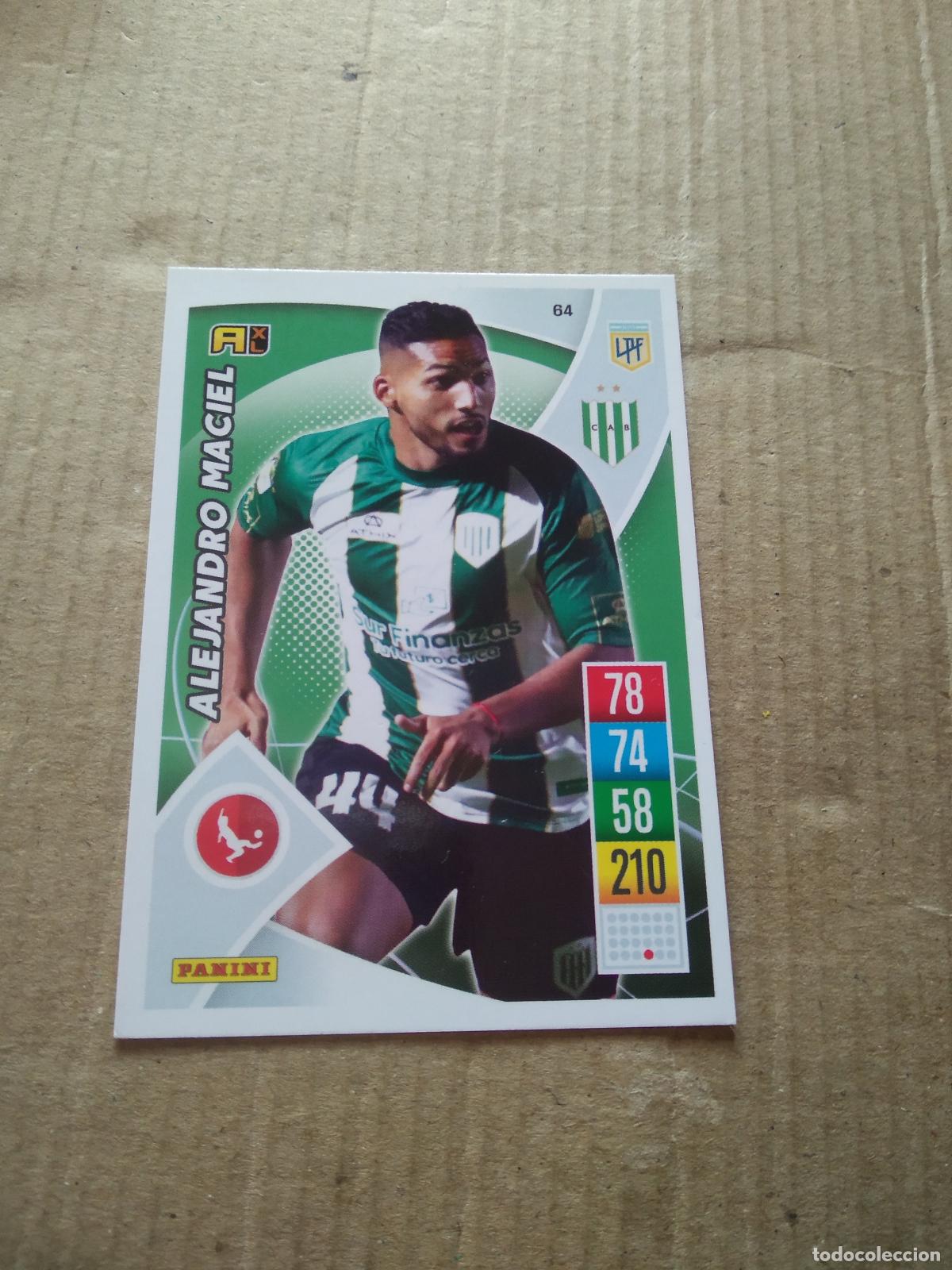 Cromos de F&uacute;tbol: 64 ALEJANDRO MACIEL BANFIELD CROMO FUTBOL ARGENTINO 21-22 PANINI LIGA ARGENTINA 2021-2022