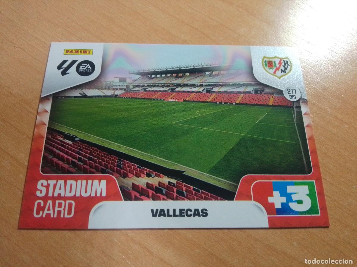 Cromos de F&uacute;tbol: 271 BIS VALLECAS ESTADIO DEL RAYO VALLECANO 25 26 ADRENALYN XL 2025 2026