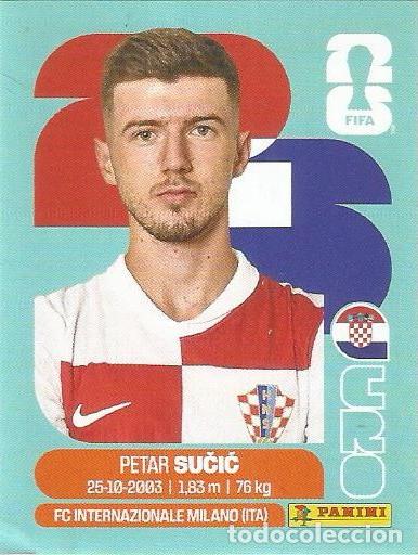 Cromos de F&uacute;tbol: MUNDIAL FIFA CUP 2026 - STICKER - CROACIA - PETER SUCIC - CRO 15