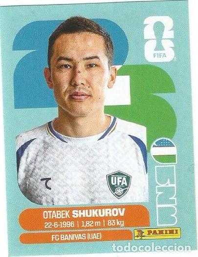 Cromos de F&uacute;tbol: MUNDIAL FIFA CUP 2026 - STICKER - UZBEKIST&Aacute;N - OTABEK SHUKUROV - UZB 11