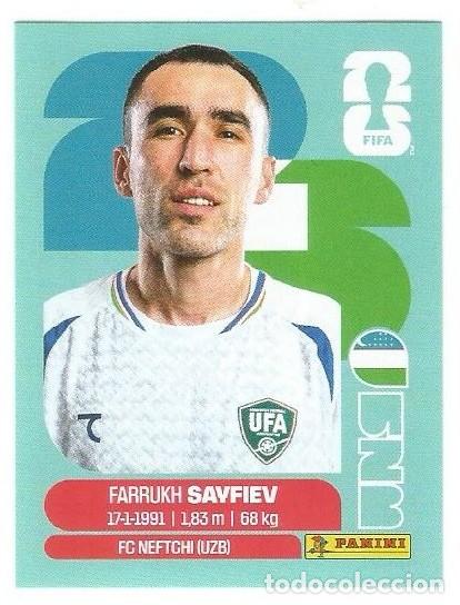 Cromos de F&uacute;tbol: MUNDIAL FIFA CUP 2026 - STICKER - UZBEKIST&Aacute;N - FARRUKH SAYFIEV - UZB 3