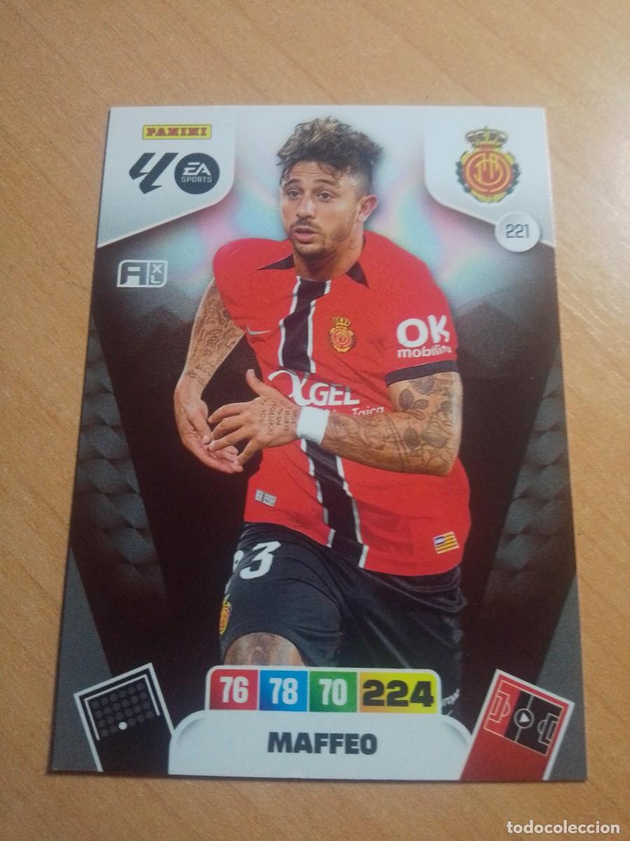 Cromos de F&uacute;tbol: 221 MAFFEO DEL MALLORCA 25 26 ADRENALYN XL 2025 2026