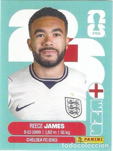 Fu&szlig;ball-Sticker: MUNDIAL FIFA CUP 2026 - STICKER - INGLATERRA - REECE JAMES - ENG 7