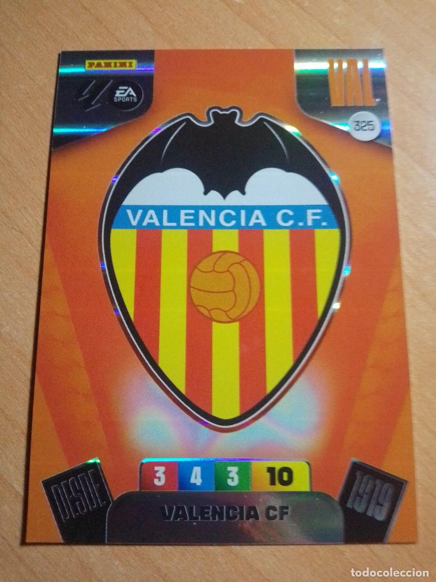 Cartes &agrave; collectionner de Football: 325 ESCUDO DEL VALENCIA 25 26 ADRENALYN XL 2025 2026
