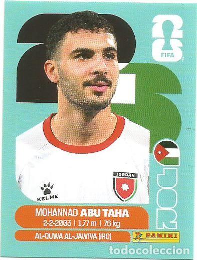 Cartes &agrave; collectionner de Football: MUNDIAL FIFA CUP 2026 - STICKER - JORDANIA - MOHANNAD ABU TAHA - JOR 12