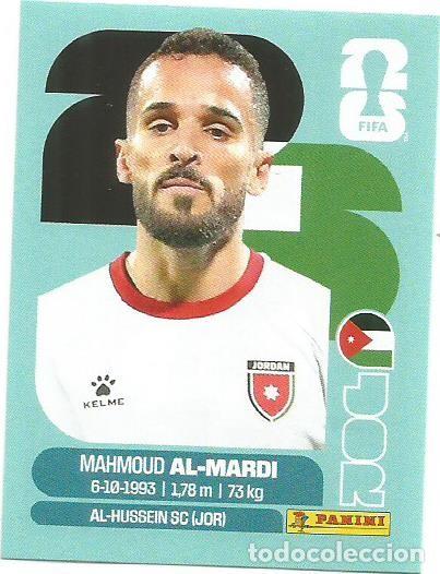 Cartes &agrave; collectionner de Football: MUNDIAL FIFA CUP 2026 - STICKER - JORDANIA - MAHMOUD AL-MARDI - JOR 17