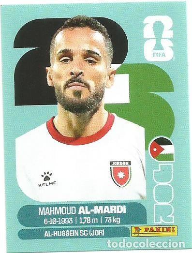 Cartes &agrave; collectionner de Football: MUNDIAL FIFA CUP 2026 - STICKER - JORDANIA - MAHMOUD AL-MARDI - JOR 17