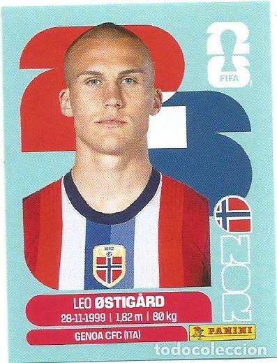 Fu&szlig;ball-Sticker: MUNDIAL FIFA CUP 2026 - STICKER - NORUEGA - LEO OSTIGARD - NOR 4