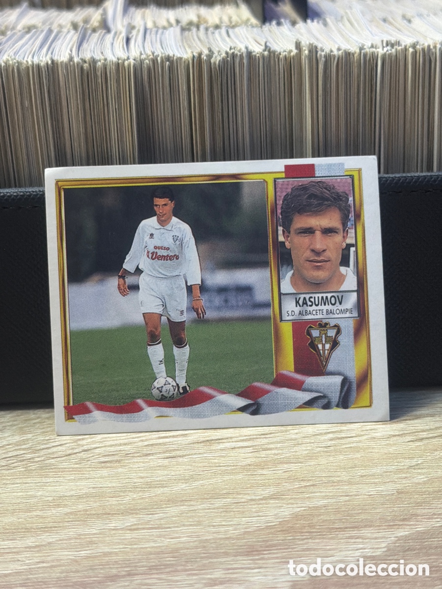 Cromos de F&uacute;tbol: LIGA 95 96 - Kasumov - Albacete - Coloca - Ediciones Este - nunca pegado