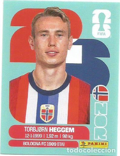 Cromos de F&uacute;tbol: MUNDIAL FIFA CUP 2026 - STICKER - NORUEGA - TORBJORN HEGGEM - NOR 8